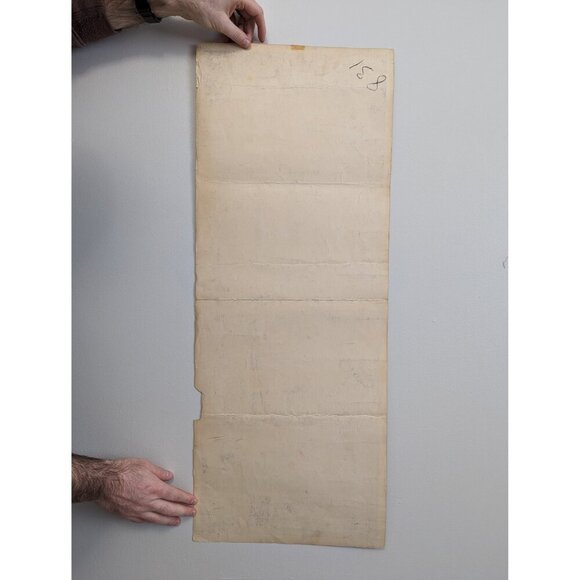 1951 Original 14x36 Halls Of Montezuma Movie theatre poster with Richard Widmark - Picture 9 of 10